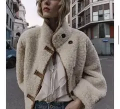 ZARA リバーシブルダブルフェイスジャケット