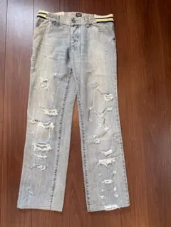 D&G ドルチェアンドガッバーナ ダメージデニムパンツのサムネイル