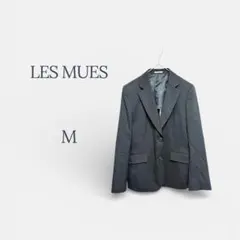 LES MUES ジャケット テーラード スーツ リクルート 就活 面接 黒 M