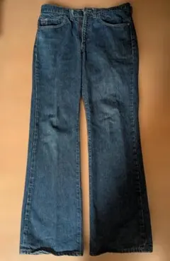 Levi’s 70s USA製 517 66前期ブーツカット 濃紺 縦落ちW32 Levi's 70s USA製 517 66前期ブーツカット 濃紺 縦落ちW32 - メルカリ