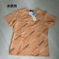 未使用　タグ付き　HUITIEME Tシャツ オレンジ　Ｌ　デサント　吸水速乾のサムネイル