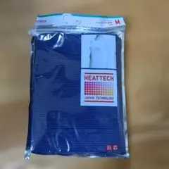 UNIQLO ヒートテック クルーネックT 長袖 M ブルー
