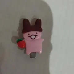 うさぎ アポロいちご ヘアクリップ