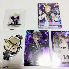 ツイステ　ルーク　おめかしバースデー アクリルチャーム　その他　5点セット