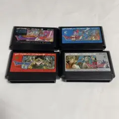 【ファミコン】ドラゴンクエスト 1〜4セット