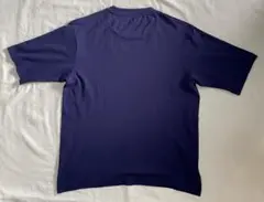 ユニクロ UNIQLO U ドライEXクルーネックTシャツ M ブルー 男女兼用