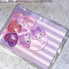 SANRIO マイメロ ミニヘアゴム4Pセット