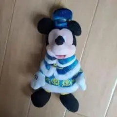 ミッキーマウス 帽子付きぬいぐるみ