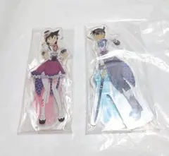 名探偵コナン　セガラッキーくじ　アクリルスタンド　工藤新一&毛利蘭