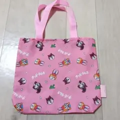 クッピーラムネ　ピンク　ミニトートバッグ　エコバッグ　ガチャ　トート　中古