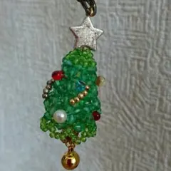 クリスマスツリー・チャーム(グリーン)
