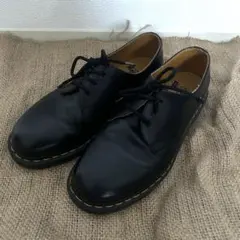 Dr. Martens ブラック レースアップシューズ