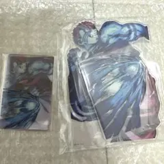 鬼滅　キービジュアル　WEBSHOPくじ　アクリルスタンド　クリアカード　猗窩座