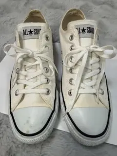 26.5 CONVERSE ALL STAR ローカット スニーカー ホワイトのサムネイル