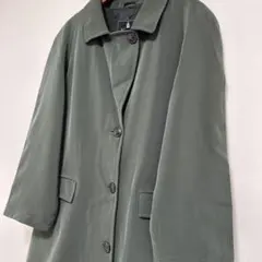 LONDON FOG ダークグリーン トレンチコートのサムネイル