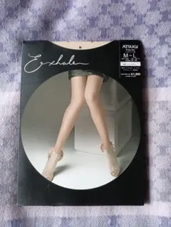 アツギ Exhale ピュアドット柄 ストッキング