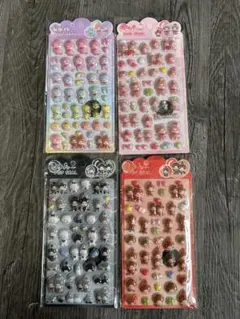 もんちっち　3Dシール　ボンボンドロップシール