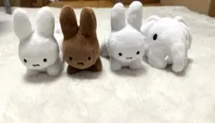 ミッフィー　うさこちゃん　ぞうさん　マスコット4点セット