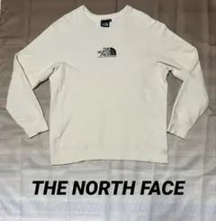 THE NORTH FACE トレーナー Lサイズ 脇にリブあり オフホワイト