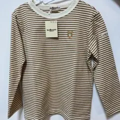 VeryBiscuit ストライプ 長袖Tシャツ 110cm