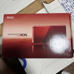 Nintendo 3DS レッド 本体　箱のみ