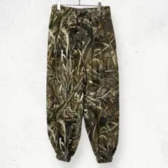 フリースパンツ リアルツリー XL相当 カモフラ ミリタリー