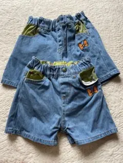 BABYDOLL×ディズニー ショートパンツ2枚セット