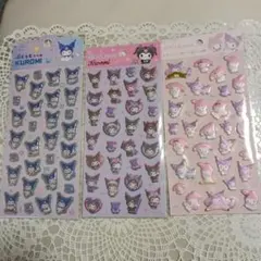 サンリオ ぷくっとシール 　クロミ マイメロ