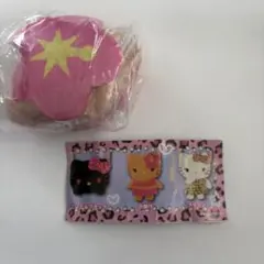 ハローキティ ぬいぐるみポシェット 日焼け