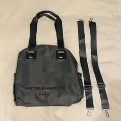 【新品未使用】lucky diamond バッグ リュック 3way ブラック