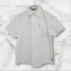 ベネトン メンズ ポロシャツ 美品【M】小さめ 白のサムネイル