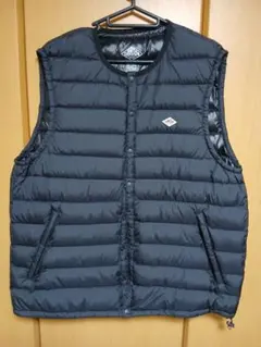 DANTON 黒 ダウンベスト XL