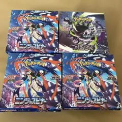シュリンク付き4BOX】ニンジャスピナーx2 アビスアイx2 ポケモンカード