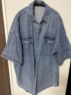 JEANASIS デニムシャツ 半袖 オーバーサイズのサムネイル