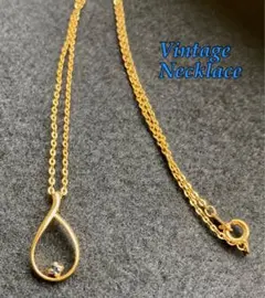 ヴィンテージ  イギリス　シンプル　ネックレス