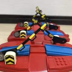 プラレール　パーツ　踏切　大鉄橋　駅　セット　まとめ売り　遮断機