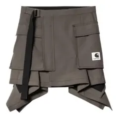 sacai carhartt WIP スカート　ミニ　グレー 2026年最新】sacai carhartt スカートの人気アイテム - メルカリ