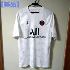 【美品】NIKE パリサンジェルマン✕ジョーダン プレマッチトップ Mサイズ