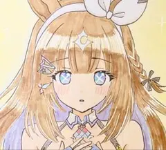 h*✨様 ウマ娘 アーモンドアイ＆学マス 十王星南 手描きイラスト ファンアート ウマ娘 アーモンドアイ＆学マス 十王星南 手描きイラスト ファンアート