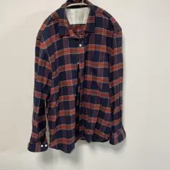 無印良品　チェックシャツ XL