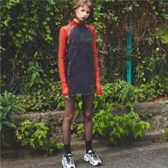 juemi×SOMETHING デニムワンピース