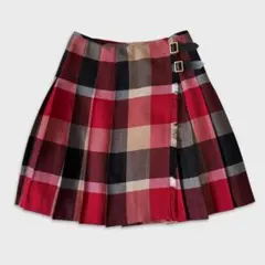 美品 BLUE LABEL CRESTBRIDGE チェック プリーツスカート