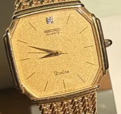 SEIKO Dolce ゴールド クォーツ 腕時計 動作未確認 B10667 - メルカリ