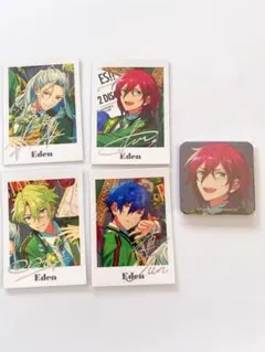 あんスタ　Eden ぱしゃっつ　缶バッジ