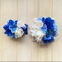 親子コサージュ 髪飾りNo.65 卒園式 入園式 入学式 卒業式