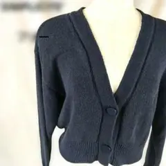 SIMPLICITEシンプルシティ＜F>　ニット カーディガン 黒系 長袖 ⑲