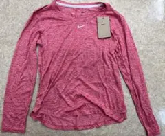 Nike DRI-FIT 長袖Tシャツ S ピンク