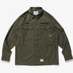 美品 WTAPS 21SS FLYERS バックサテン ユーティリティ シャツ - メルカリ