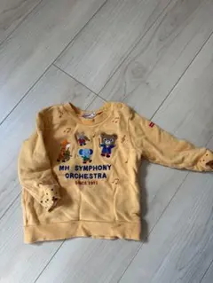 ミキハウス音楽モチーフ トレーナー 80