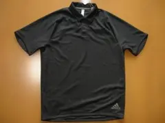 アディダスゴルフ メッシュオーバーレイポロシャツ メンズLサイズ BLK 新品